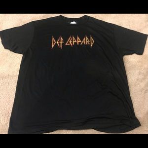 Def Leppard Black T-Shirt